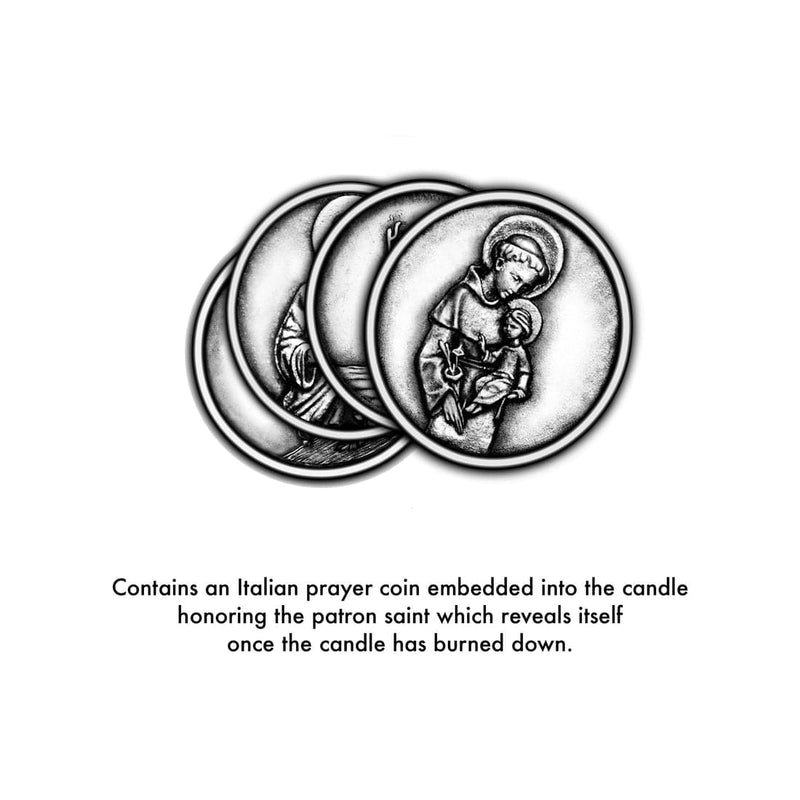 Saint by Ira DeWitt Candles Essentials Votive Set - Benedict, Jude, Rapahel, Anthony