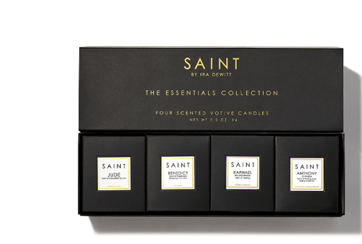 Saint by Ira DeWitt Essentials Votive Set - Benedict, Jude, Raphael, Anthony