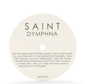 Saint by Ira DeWitt Saint Dymphna Saint of Stress, Anxiety and Mental Health