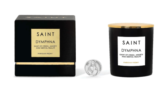 Saint by Ira DeWitt Saint Dymphna Saint of Stress, Anxiety and Mental Health