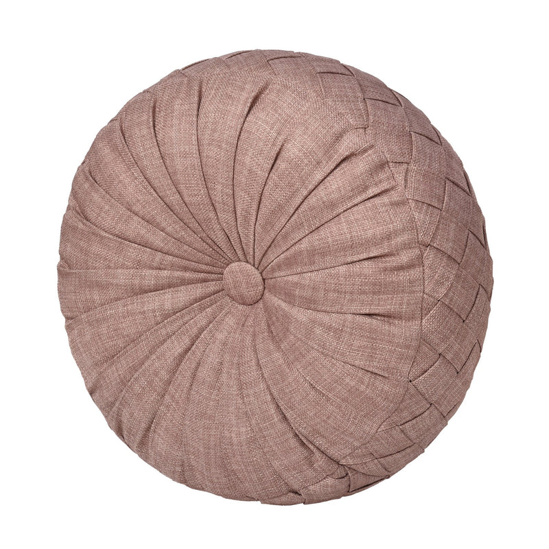 Santa Rosa Tufted Round Decorative Throw Pillow