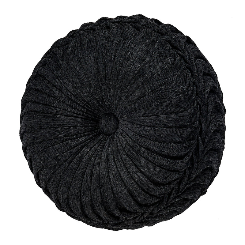 Savoy Tufted Round Decorative Throw Pillow