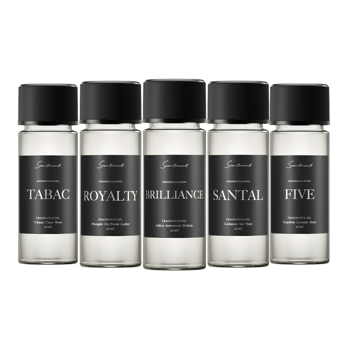 Scentiment Fragrance Oil Designer Scents Discovery Set