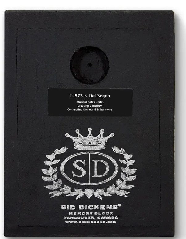 Sid Dickens Memory Blocks Dal Segno Memory Block Tile - Retired