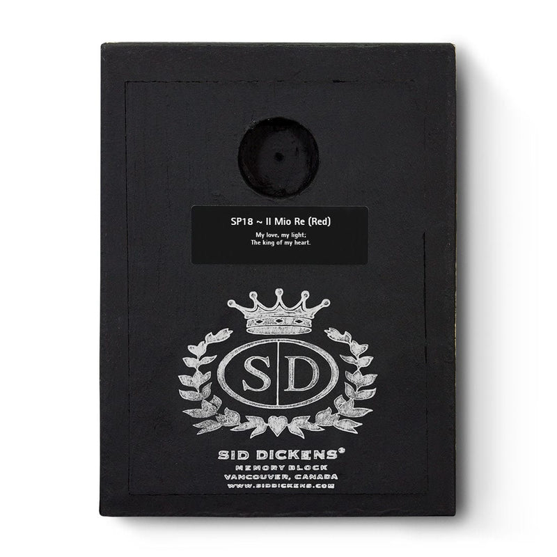 Sid Dickens Memory Blocks Il Mio Re (Red)