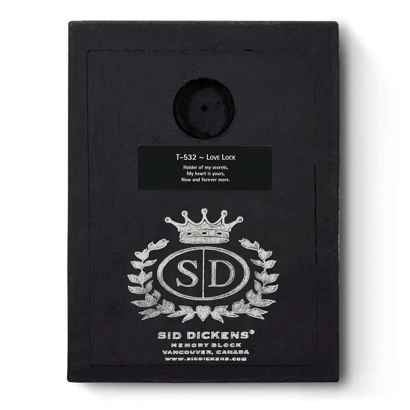 Sid Dickens Memory Blocks Love Lock Memory Block Tile