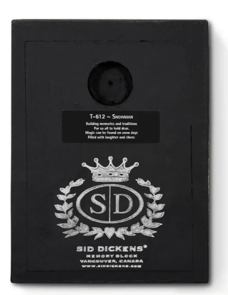 Sid Dickens Memory Blocks Snowman Memory Block Tile - Retired