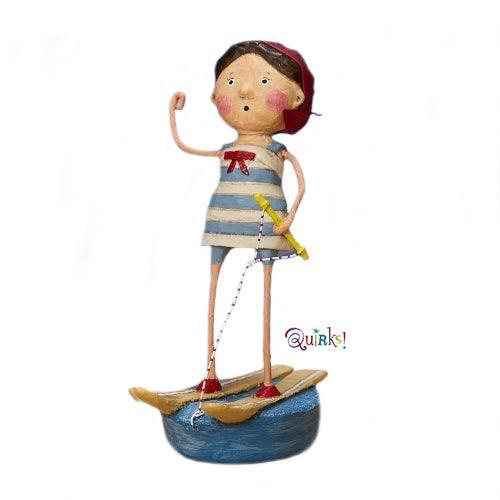 Quirks! Figurines Ski Babe Figurine by Lori Mitchell