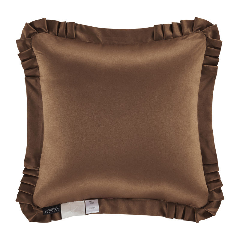 Surano 20" Square Embellished Decorative Throw Pillow