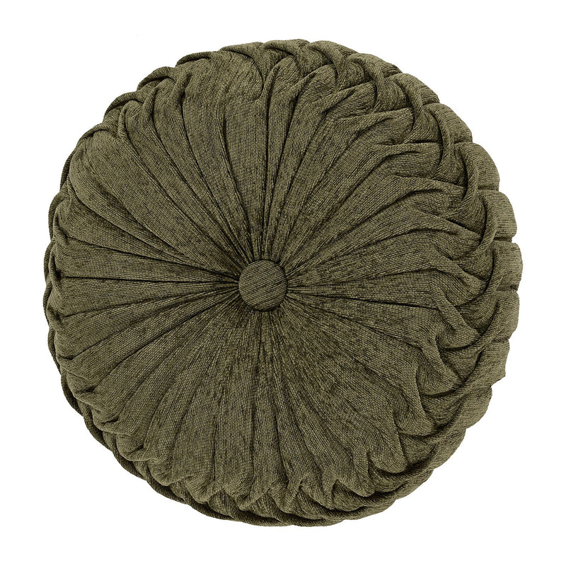 Terra Tufted Round Decorative Throw Pillow