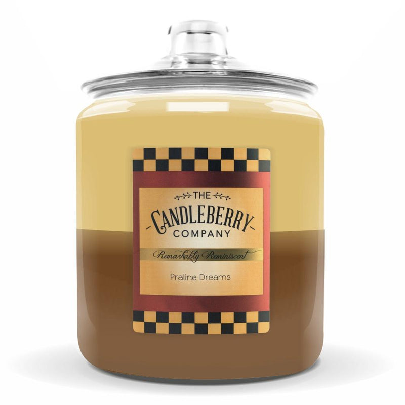 The Candleberry® Candle Company Cookie Jar Candle Praline Dreams™, 4 - Wick, Cookie Jar Candle (Collective)