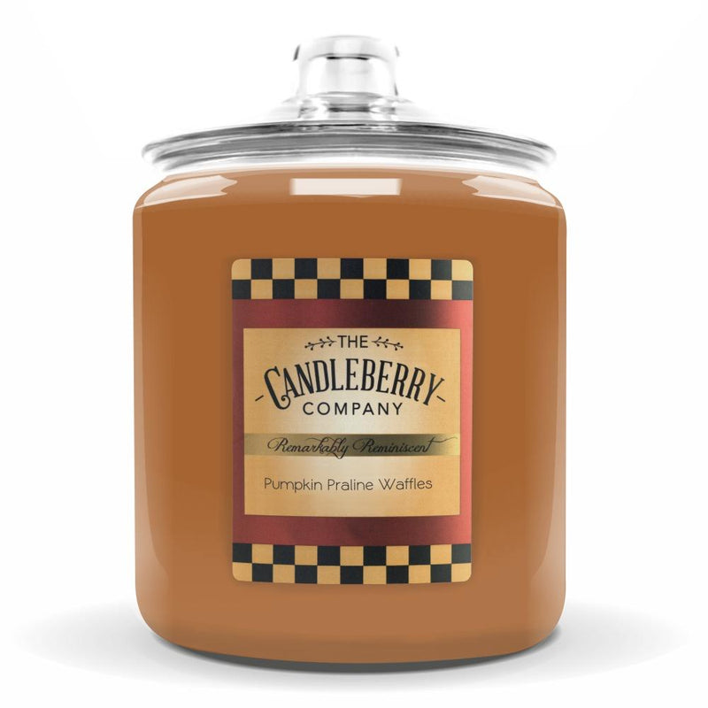 The Candleberry® Candle Company Cookie Jar Candle Pumpkin Praline Waffles™, 4 - Wick, Cookie Jar Candle (Collective)