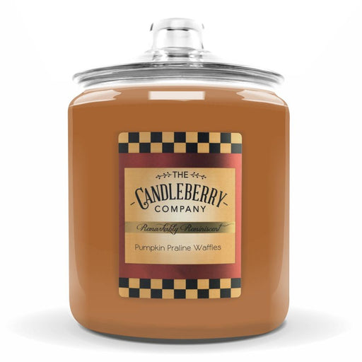 The Candleberry® Candle Company Cookie Jar Candle Pumpkin Praline Waffles™, 4 - Wick, Cookie Jar Candle (Collective)