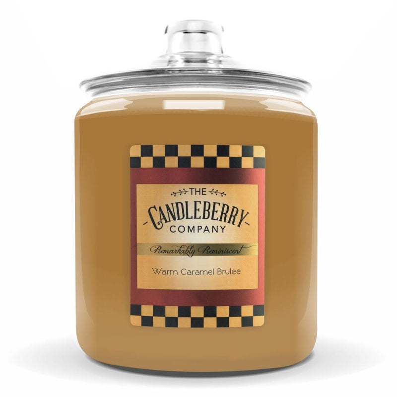 The Candleberry® Candle Company Cookie Jar Candle Warm Caramel Brulee™, 4 - Wick, Cookie Jar Candle (Collective)