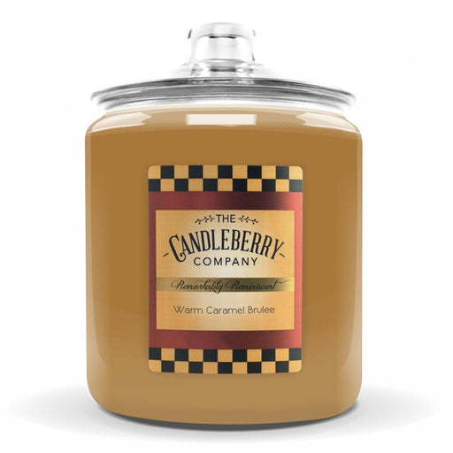 The Candleberry® Candle Company Cookie Jar Candle Warm Caramel Brulee™, 4 - Wick, Cookie Jar Candle (Collective)