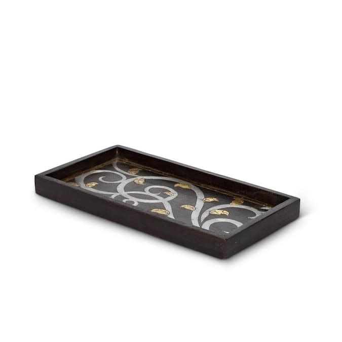 The GG Collection GL Small Rectangle Wood Tray