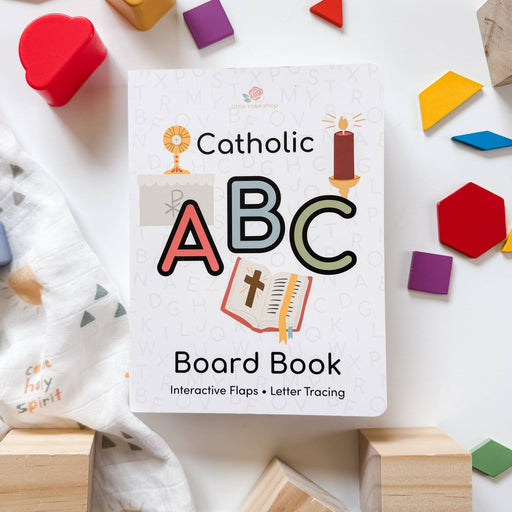 The Little Rose Shop Religious Items Catholic ABC Board Book