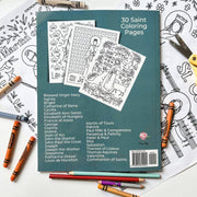 The Little Rose Shop Religious Items Catholic Coloring Books: My Saints Coloring Book