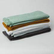 The Loomia Bath Towels & Washcloths Heena Waffle Weave Hand and Kitchen Towel