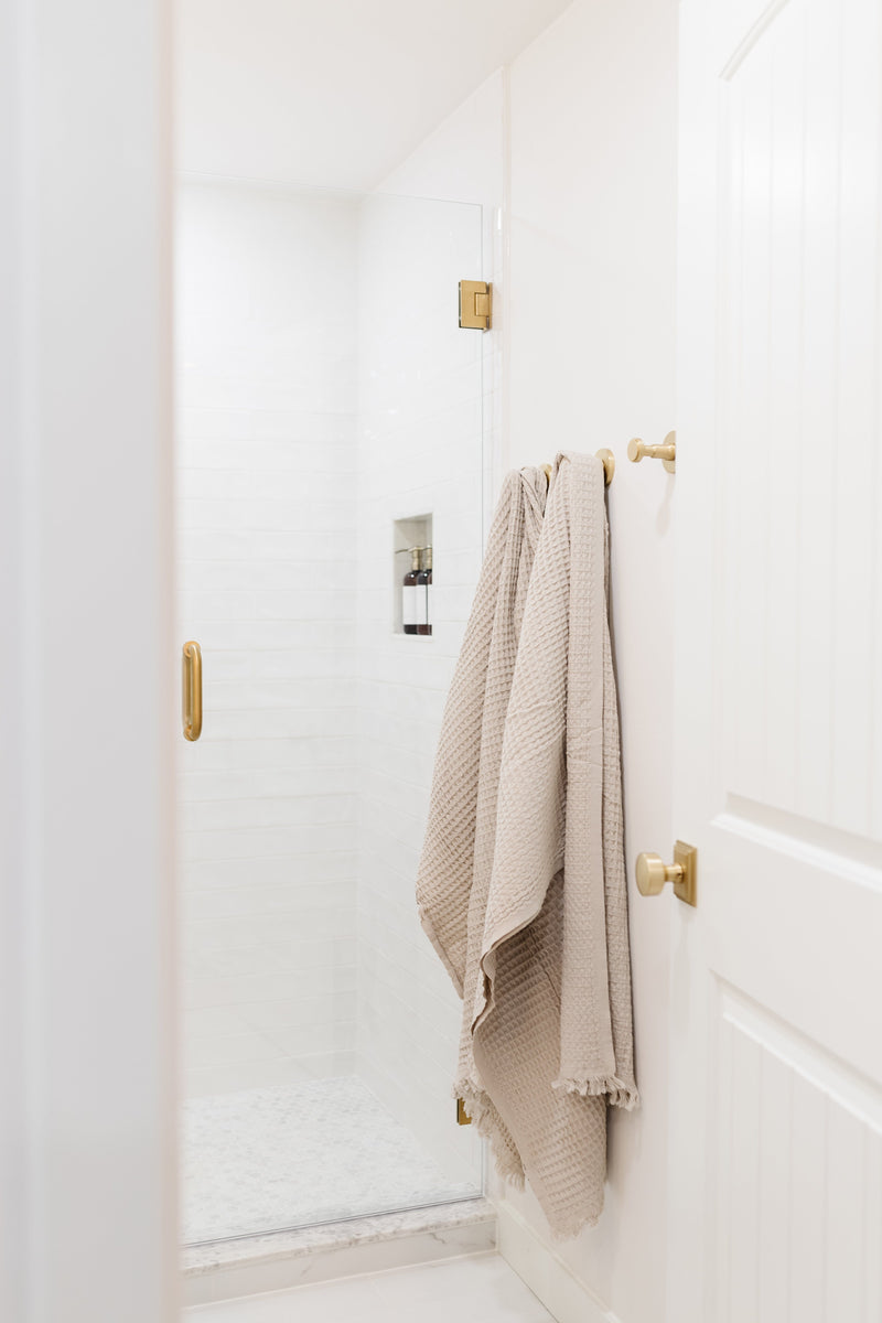 The Loomia Bath Towels & Washcloths Heena Waffle Weave Hand and Kitchen Towel