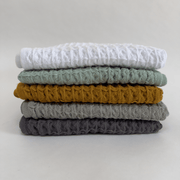 The Loomia Bath Towels & Washcloths Heena Waffle Weave Hand and Kitchen Towel