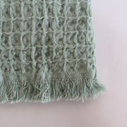 The Loomia Bath Towels & Washcloths Heena Waffle Weave Hand and Kitchen Towel