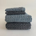 The Loomia Bath Towels & Washcloths Linda Stonewashed Waffle Hand Towel