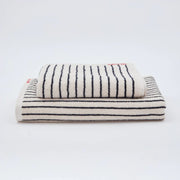 The Loomia Bath Towels & Washcloths Melika Turkish Cotton Striped Terry Towel