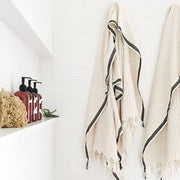 The Loomia Bath Towels & Washcloths Silvia 100% Cotton Turkish Towel