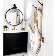 The Loomia Bath Towels & Washcloths Zebrine Cotton Bath Towels