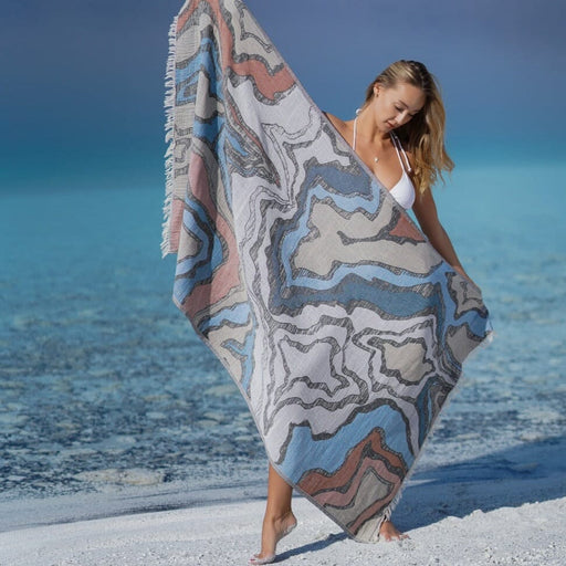 The Loomia Beach Towel Mai Turkish Beach Towel