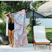 The Loomia Beach Towel Mai Turkish Beach Towel