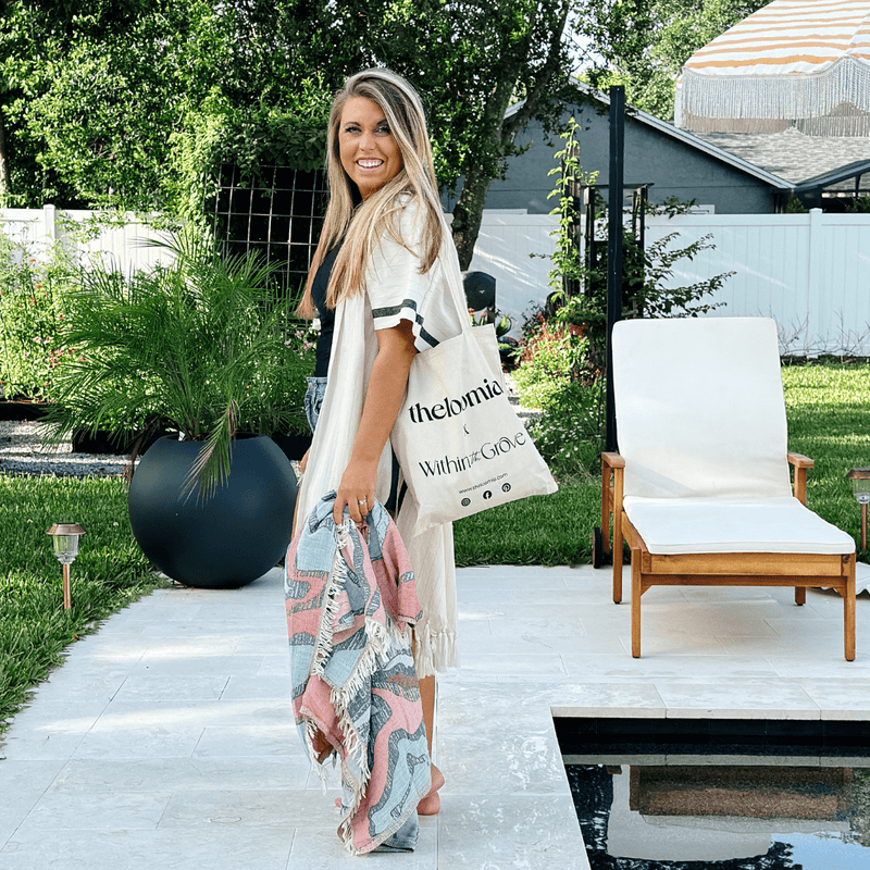 The Loomia Beach Towel Mai Turkish Beach Towel