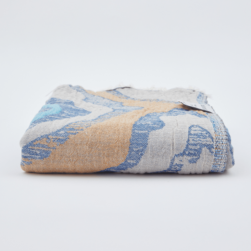 The Loomia Beach Towel Mai Turkish Beach Towel