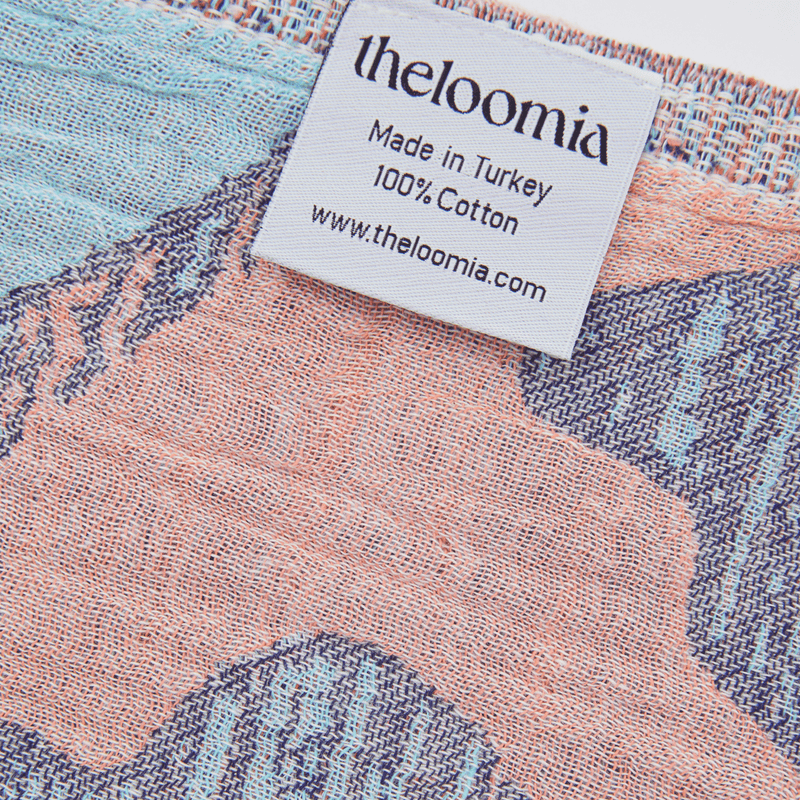 The Loomia Beach Towel Mai Turkish Beach Towel