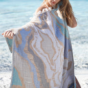 The Loomia Beach Towel Mai Turkish Beach Towel