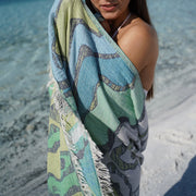 The Loomia Beach Towel Mai Turkish Beach Towel