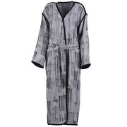 The Loomia Deren Cotton Long Robe Kimono