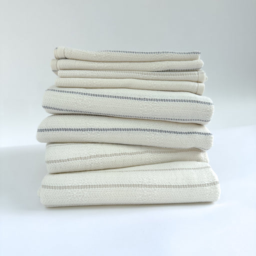 The Loomia Hand and Kitchen Towels Deniz Bamboo-Cotton Hand and Kitchen Towel