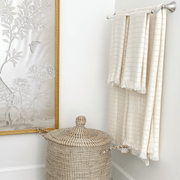 The Loomia Hand and Kitchen Towels Deniz Bamboo-Cotton Hand and Kitchen Towel