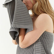 The Loomia Hand and Kitchen Towels Olivia Waffle Weave Hand And Kitchen Towels