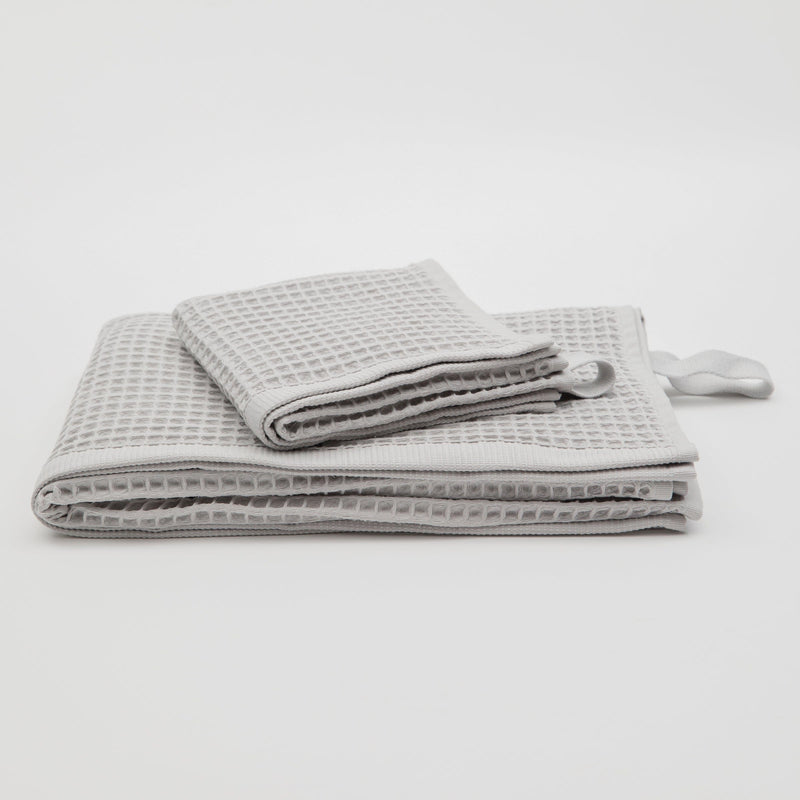 The Loomia Hand and Kitchen Towels Olivia Waffle Weave Hand And Kitchen Towels