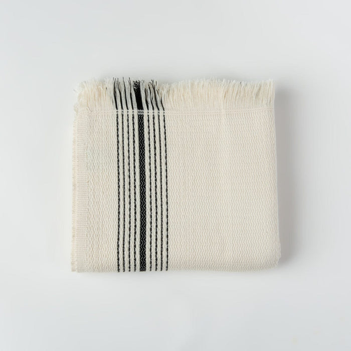 The Loomia Hand and Kitchen Towels Zebrine 100% Cotton Turkish Hand & Kitchen Towel