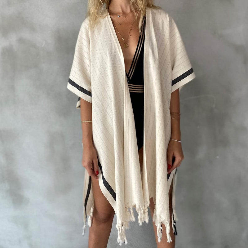 The Loomia Kimono and Beach Cover-Up Silvia Kimono & Beach Cover-Up