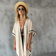 The Loomia Kimono and Beach Cover-Up Silvia Kimono & Beach Cover-Up