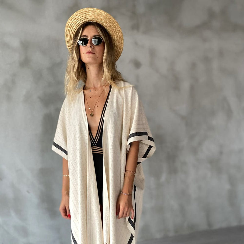 The Loomia Kimono and Beach Cover-Up Silvia Kimono & Beach Cover-Up