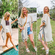 The Loomia Kimono and Beach Cover-Up Silvia Kimono & Beach Cover-Up