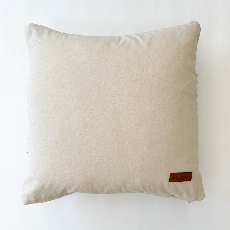 The Loomia Pillow Kelly Handwoven Pillow