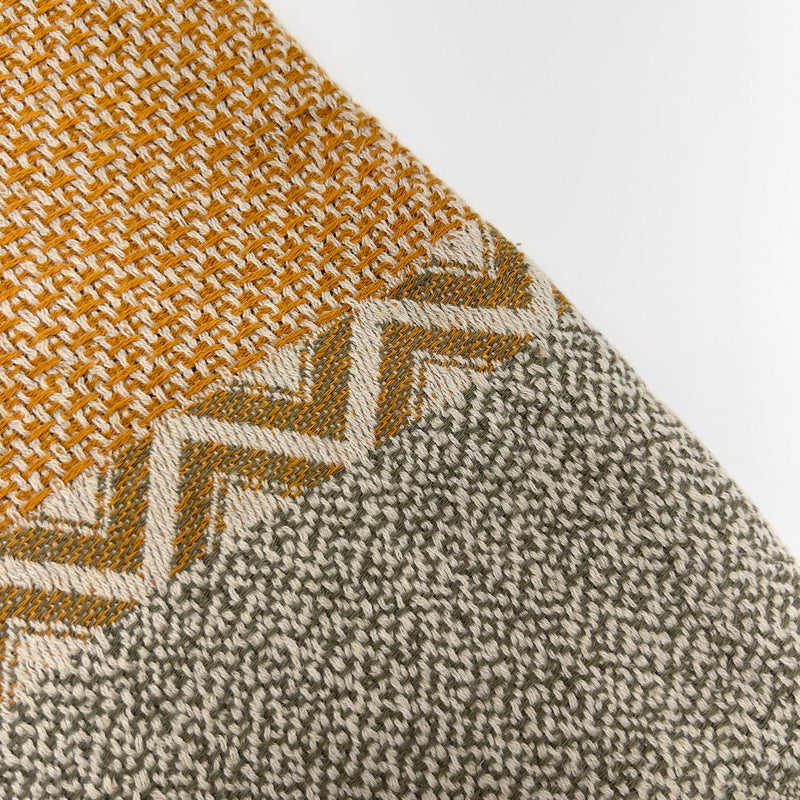 The Loomia Throw Blanket Dylan Linen and Cotton Turkish Throw Blanket