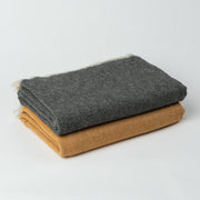 The Loomia Throw Blanket Ekani Linen and Cotton Turkish Throw Blanket